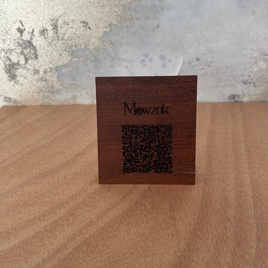 Cuadro de Madera Código QR